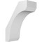 Ekena Millwork 5 1/2-in. W x 10-in. D x 14-in. H Legacy Architectural Grade PVC Knee Brace BRCP055X10X14LEC - alternate 1